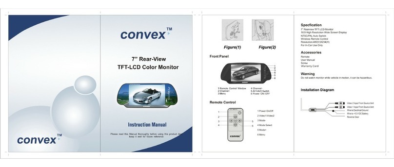 Convex C-7003RV User manual Convex C-7003RV User manual
