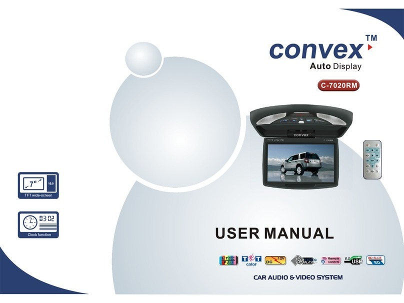 Convex C-7020RM User manual
