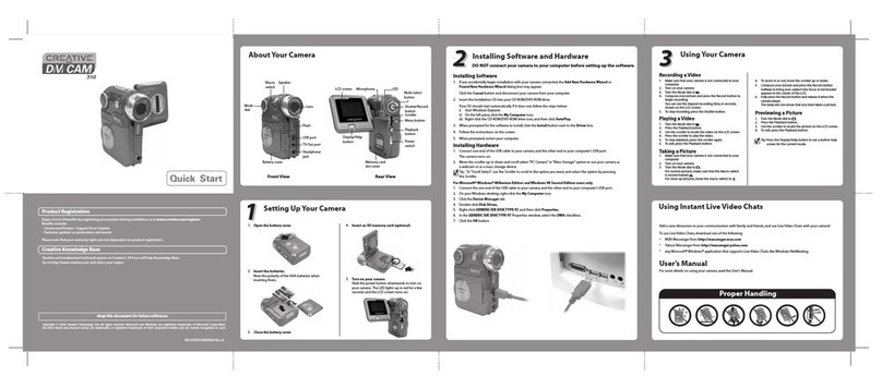 Creative Creative Divi Cam 316 User manual
