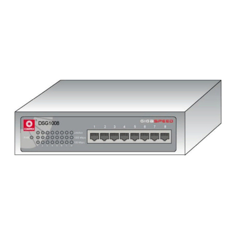 Compex ReadyLink 8 Port 10/100/1000Mbps Ethernet Switch... User manual