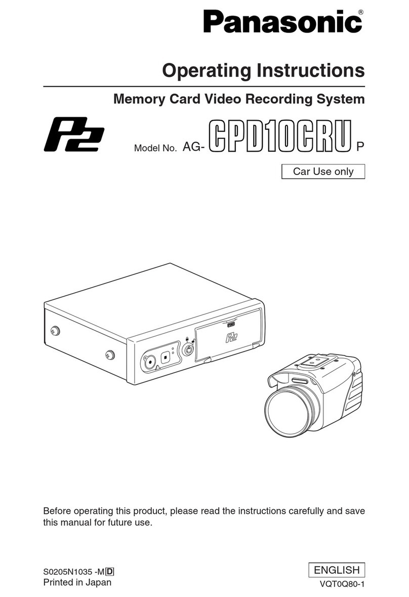 Panasonic AG-CPDIOCRUP User manual