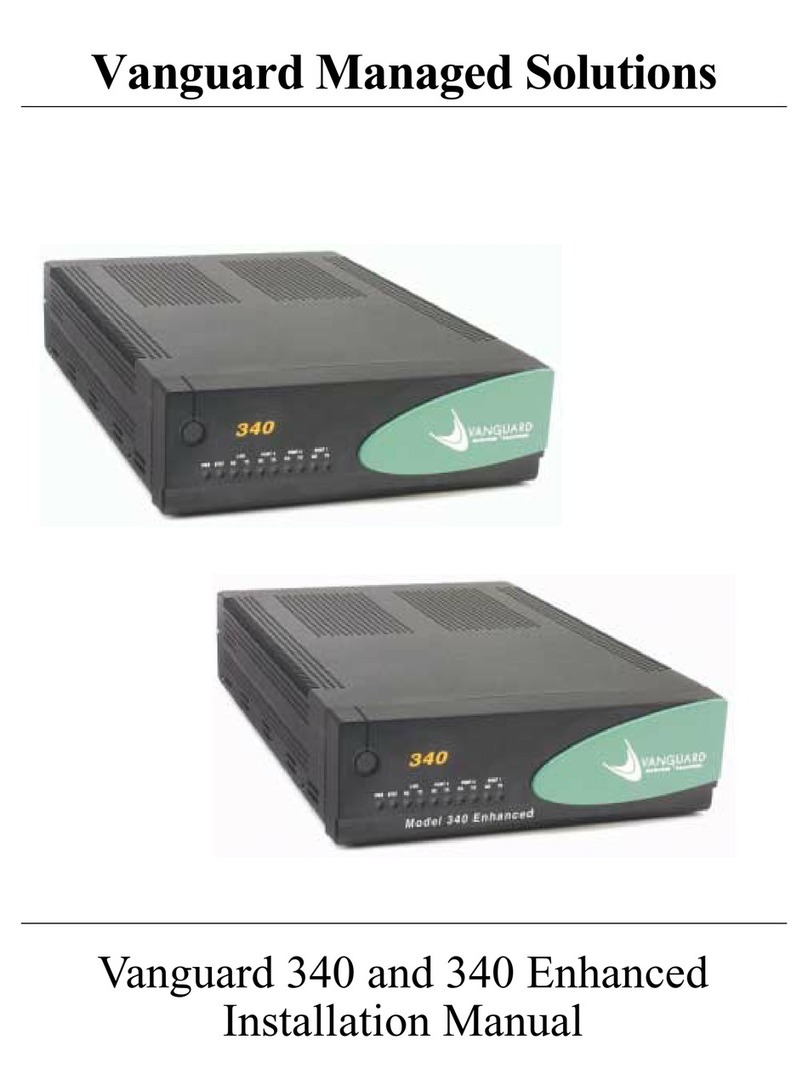 Motorola 49901 - Vanguard 340 Router User manual