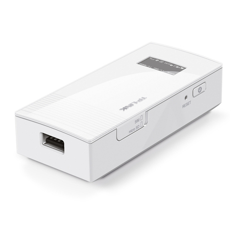 TP-Link M5360 User manual TP-Link M5360 User manual
