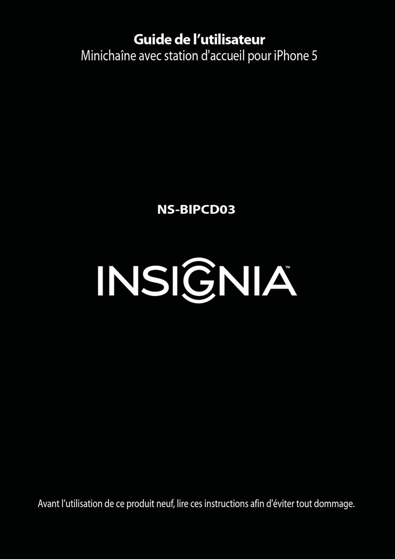 Insignia NS-BIPCD03 Quick start guide