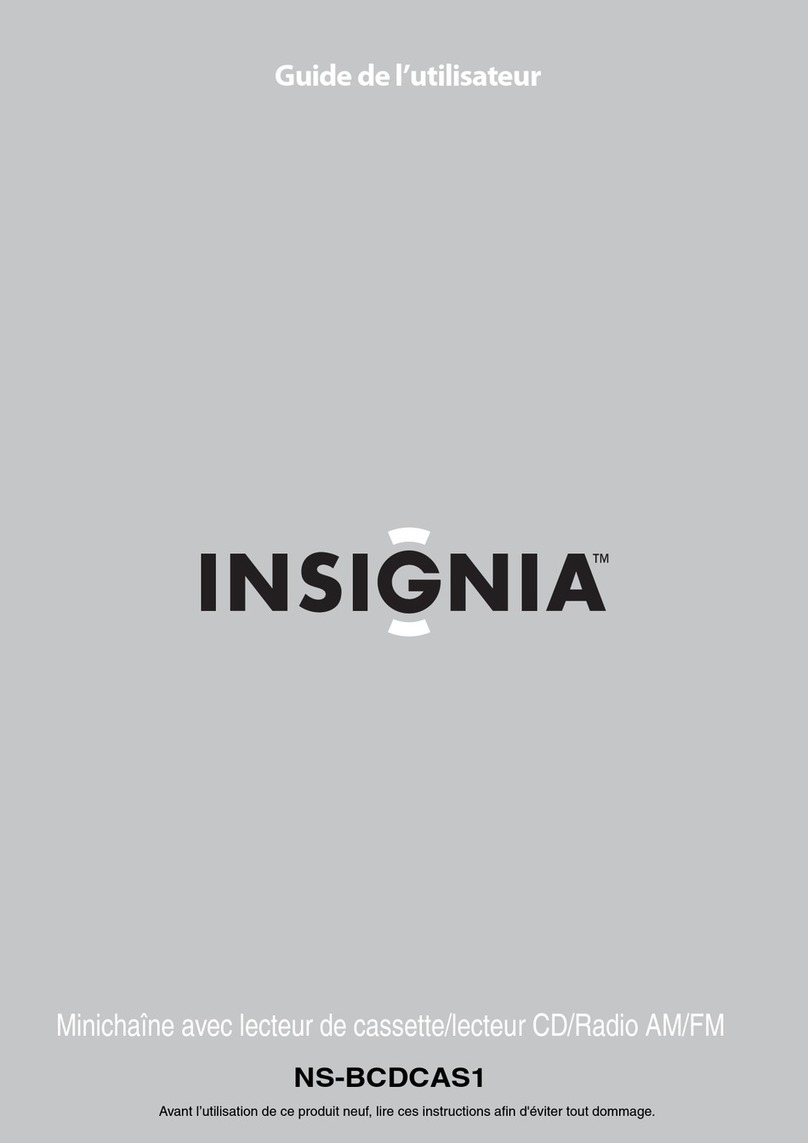 Insignia NS-BCDCAS1 Quick start guide
