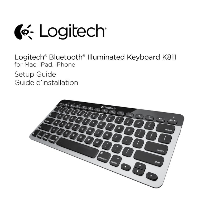 Logitech K811 User manual