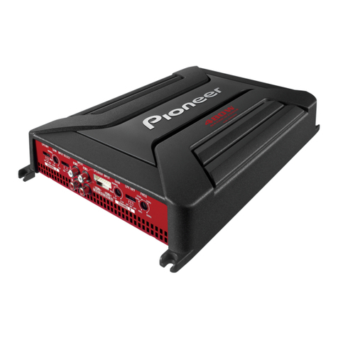 Pioneer GM-A4604 User manual
