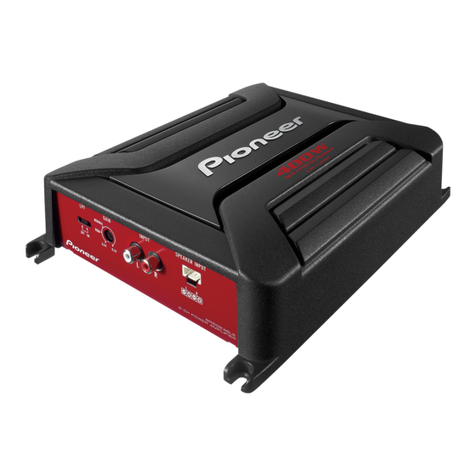 Pioneer GM-A3602 owner's manual