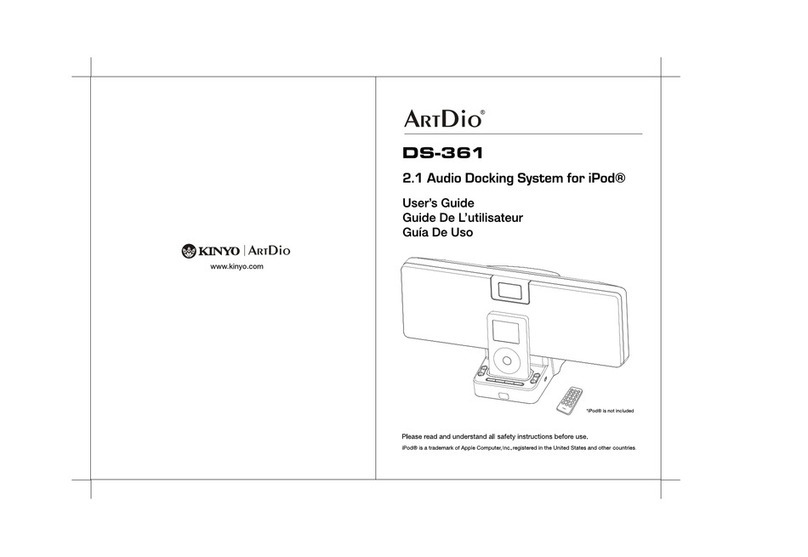 Kinyo ArtDio DS-361 user guide