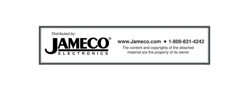 Jameco Electronics 2075815 user manual