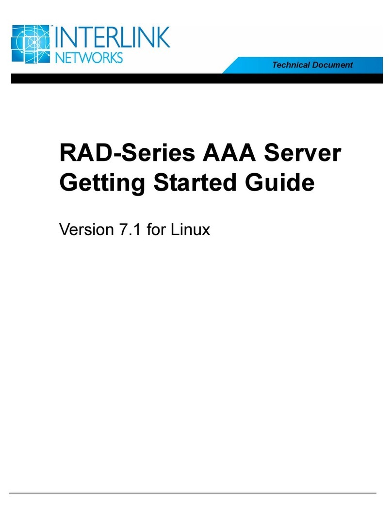 Interlink network 7.1 Getting started guide