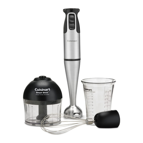 Cuisinart Smart Stick CSB-79 Service manual