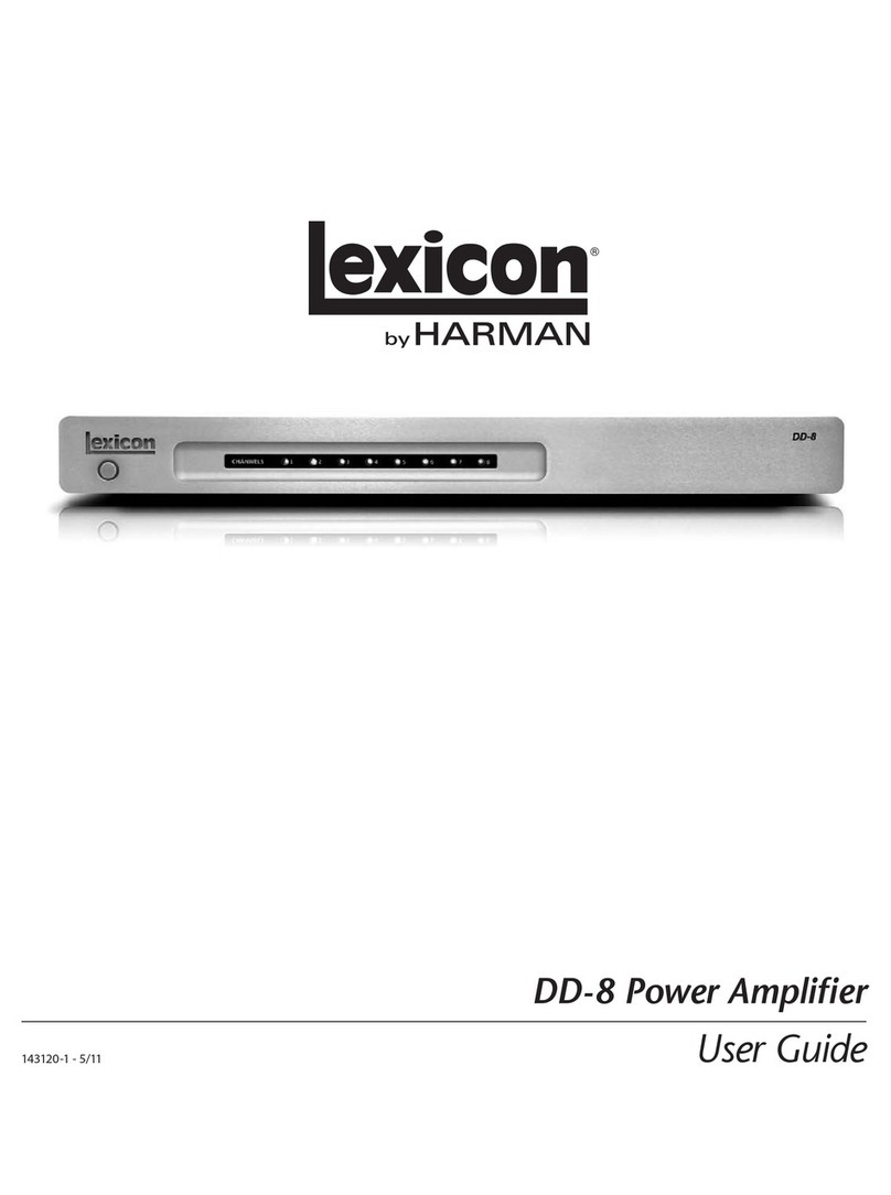 Lexicon DD-8 User manual Lexicon DD-8 User manual