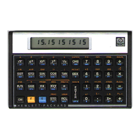 HP HP-15C User guide
