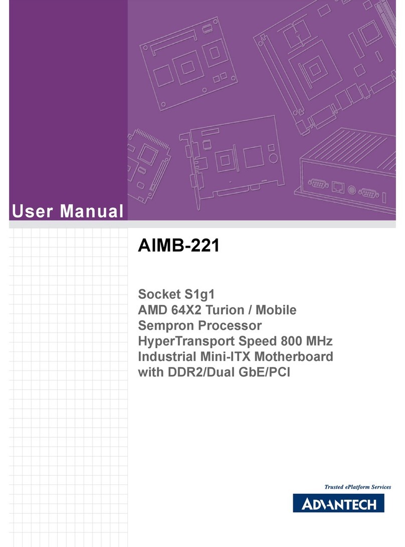 Advantech AIMB-221 user manual Advantech AIMB-221 user manual