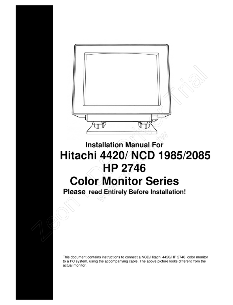 Hitachi 4420 User manual