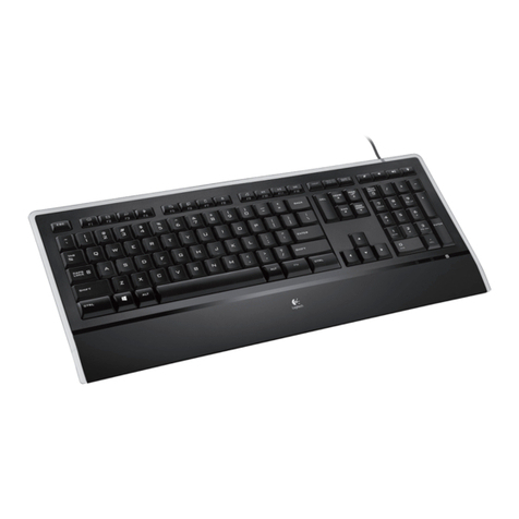 Logitech Illuminated Keyboard K740 User manual