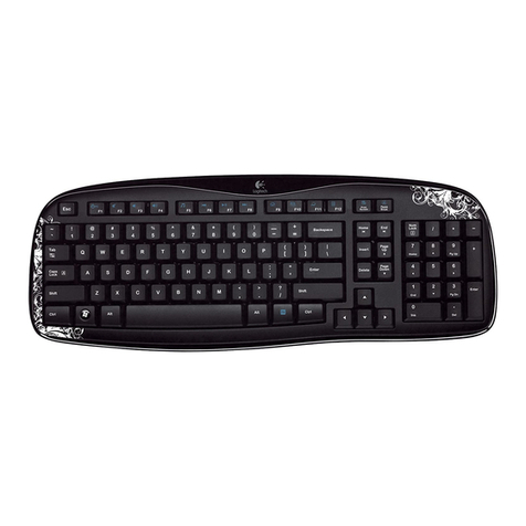 Logitech K250 User manual