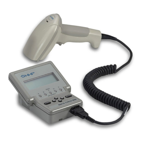 Hand Held Products Quick Check Bar Code Verifiers 800 User manual