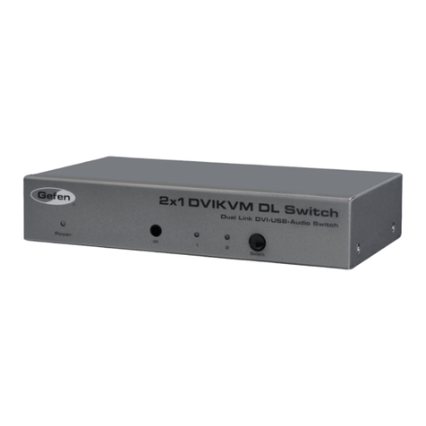 Gefen EXT-DVIKVM-241DL user manual