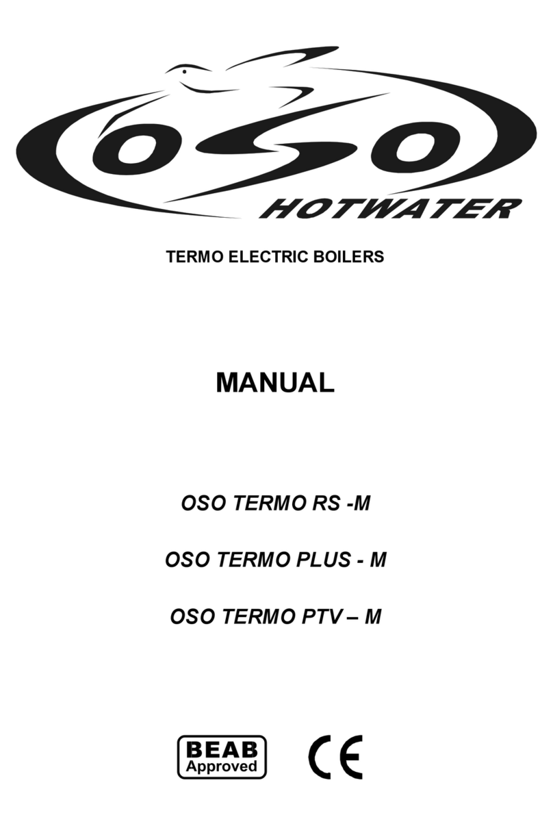OSO TERMO PLUS-M User manual