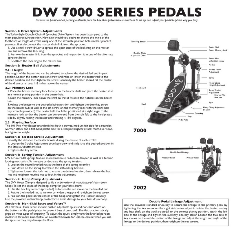 DW 7000 owner's manual