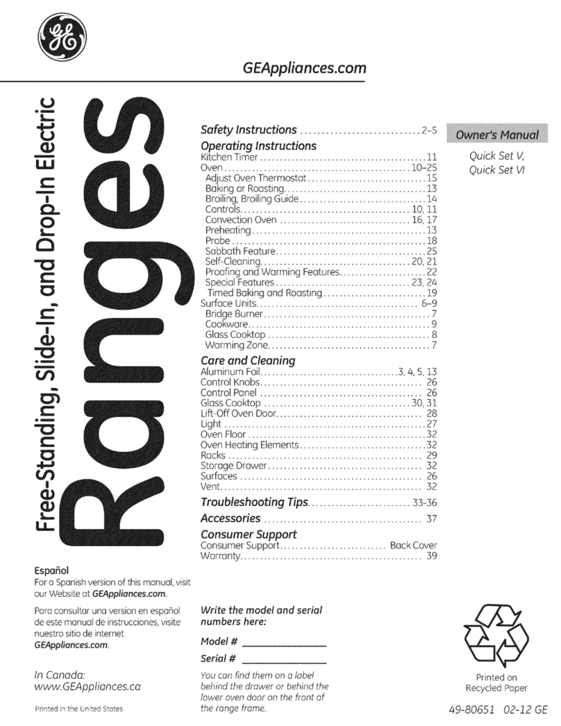 GE 49-80651 User manual