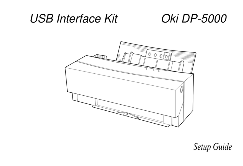 Oki USB Interface Kit Oki DP-5000 User manual