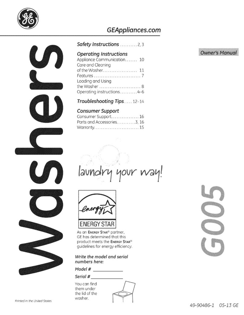 GE G005 User manual