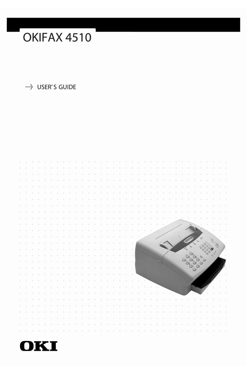 Oki OKIFAX 4510 user guide