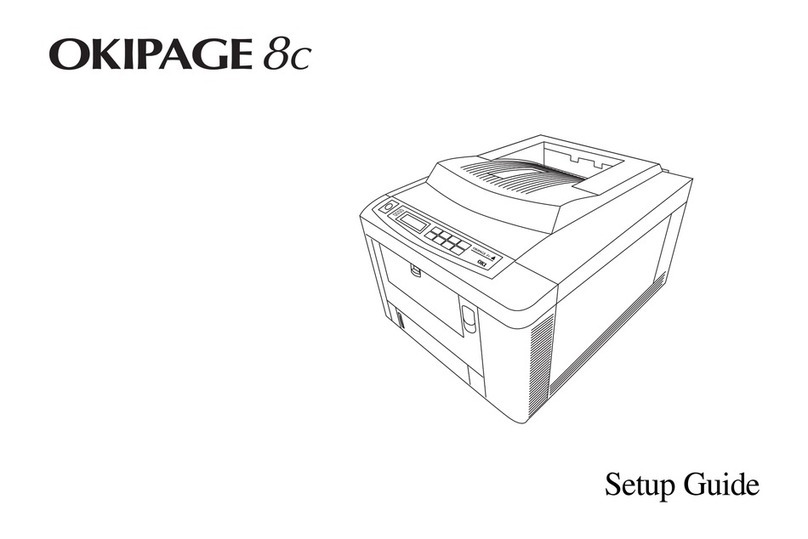 Oki OKIPAGE 8c Plus User manual
