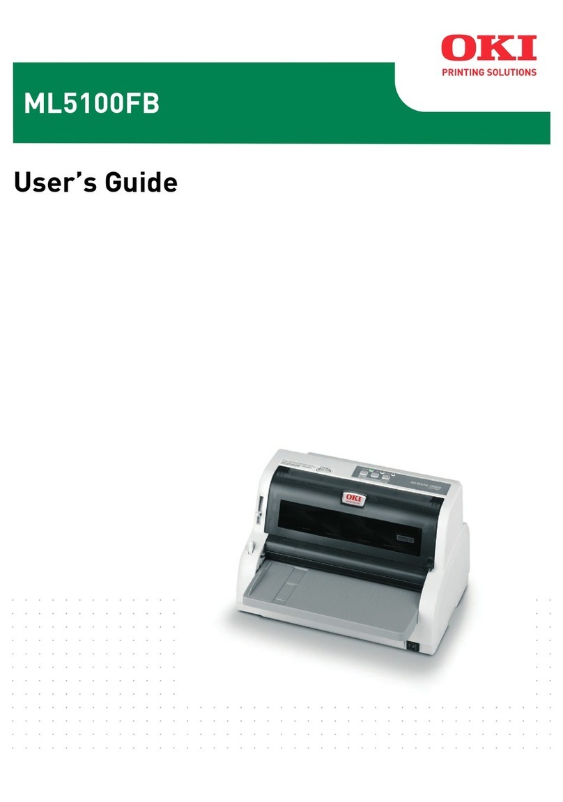 Oki ML5100FB User manual