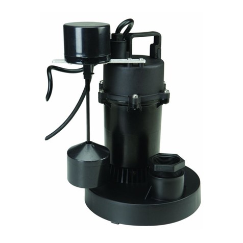 Pacific hydrostar PACIFIC HYDROSTAR 1/3 HP Submersible Sump Pump with Vertical Float... manual&nbsp;