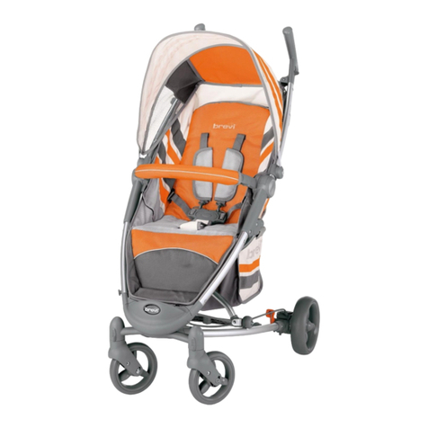 Brevi Ginger Stroller Instructions for use