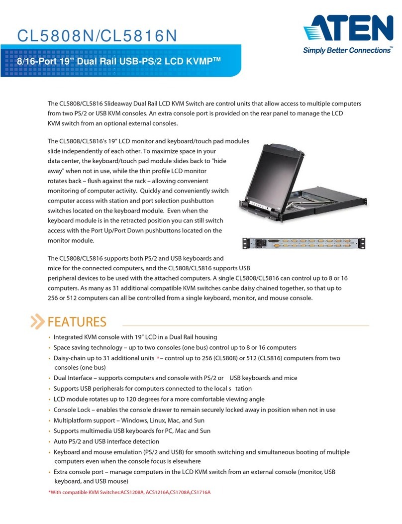 ATEN CL5816N User manual