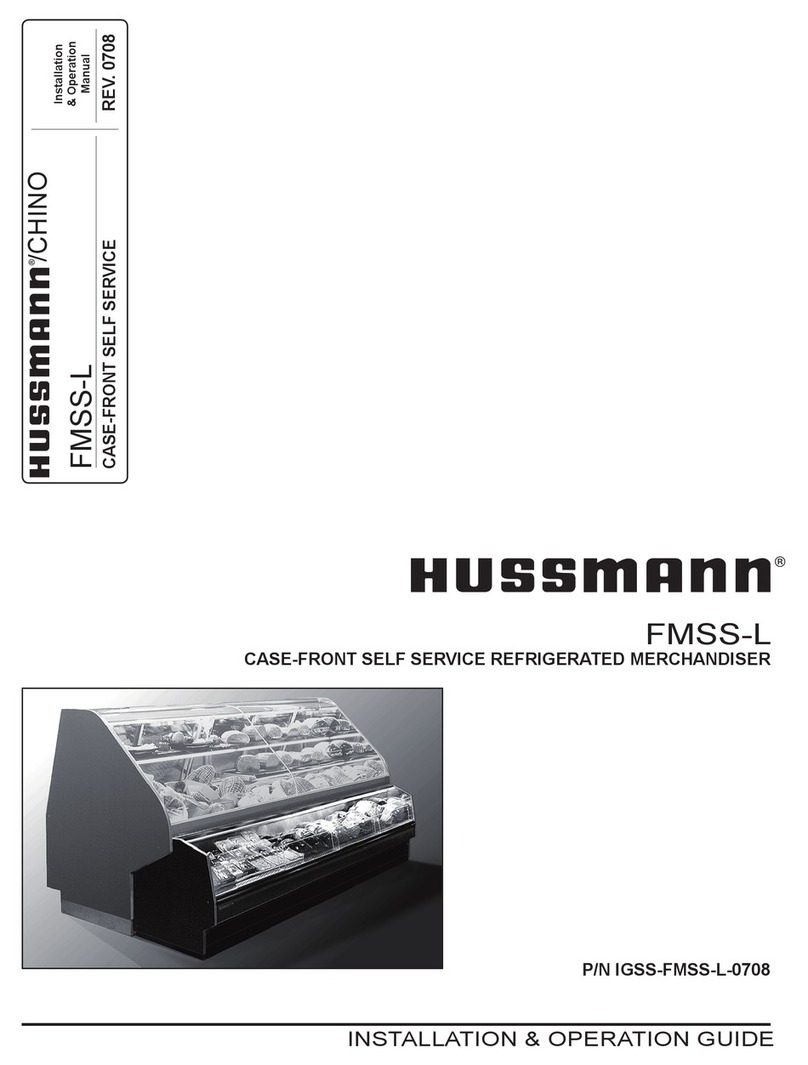 Hussmann FMSS-L Original operating instructions Hussmann FMSS-L Original operating instructions