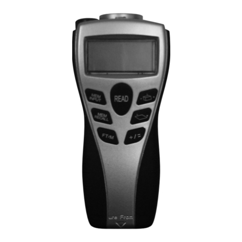 Pittsburgh Pittsburgh Laser Range Finder Instructions and precautions