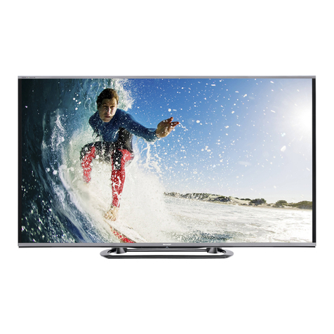 Sharp Aquos LC-80LE857U User manual