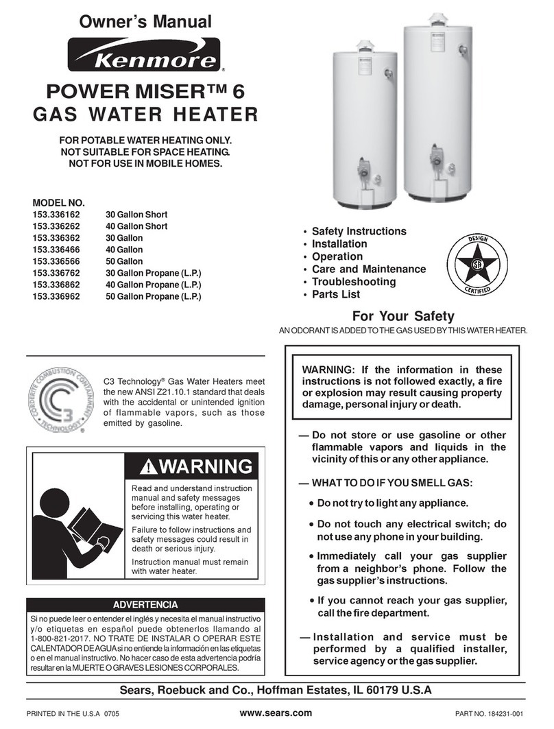 Kenmore 153.336162 User manual