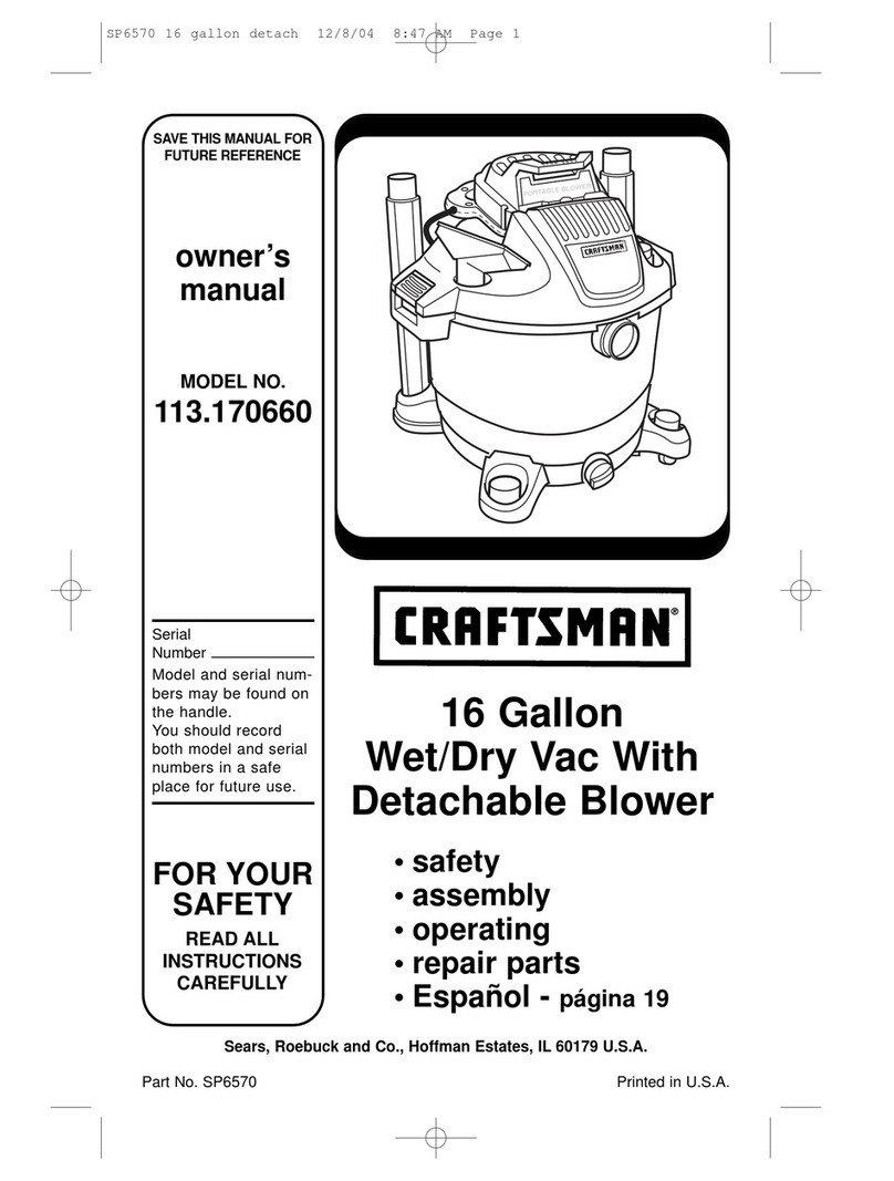Crafstman 113.17066 owner's manual
