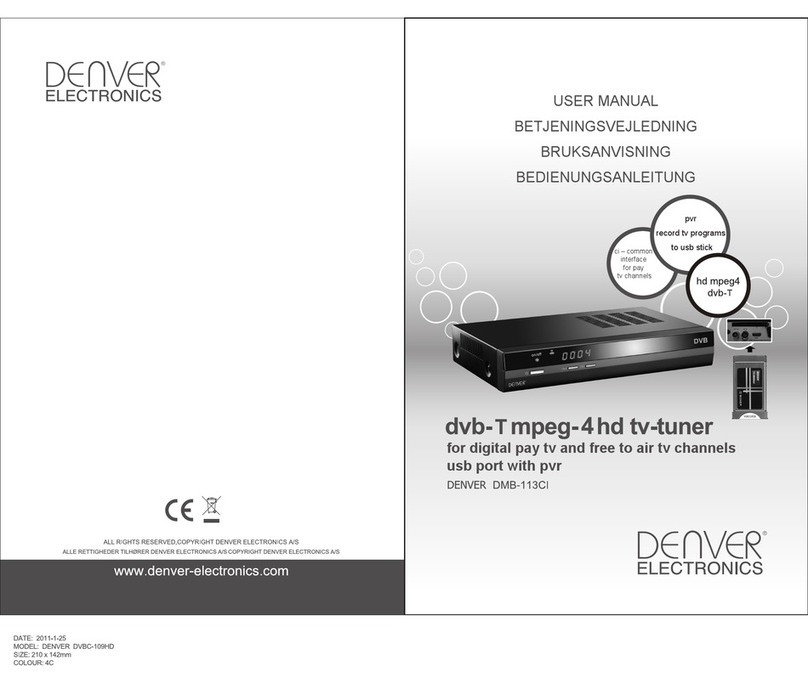 Denver DMB-113CI user manual