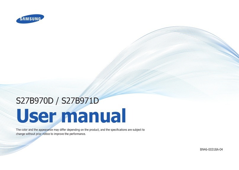 Samsung S27B971D User manual