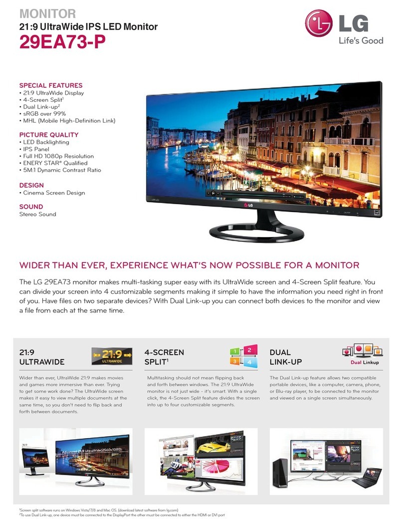 LG 29EA73-P User manual