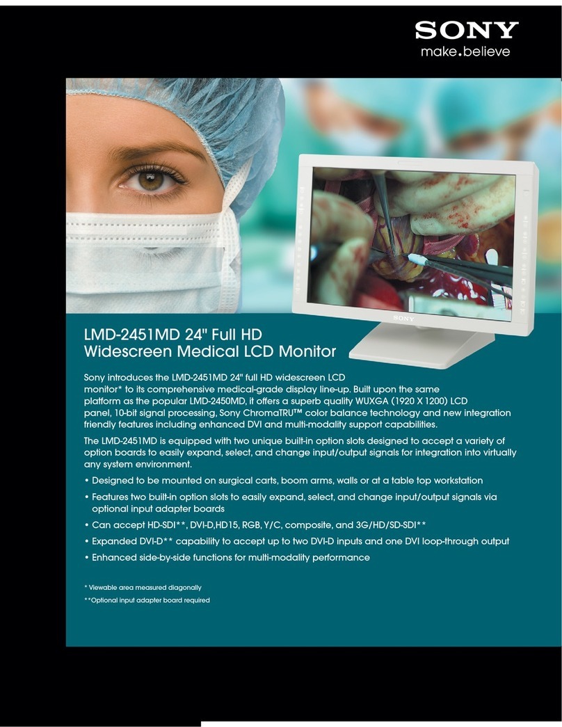 Sony LMD2451MD User manual