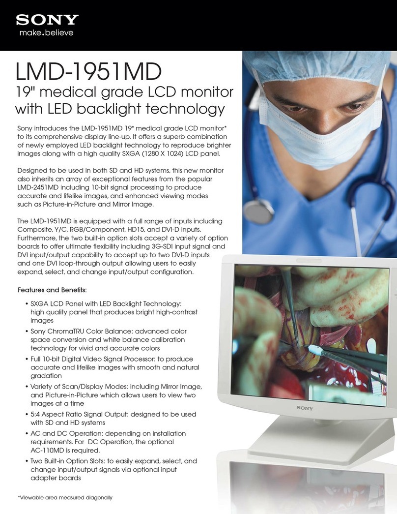 Sony LMD1951MD User manual