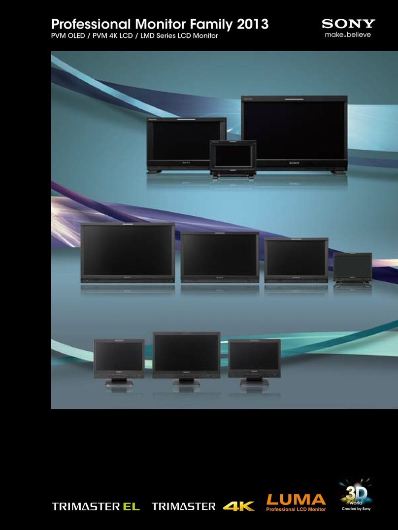 Sony LMD-1510W User manual