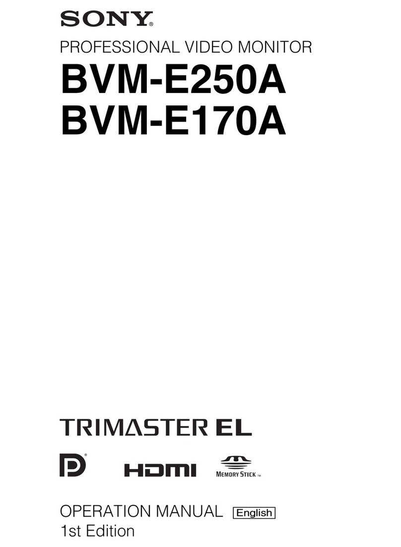Sony BVME170A User manual Sony BVME170A User manual