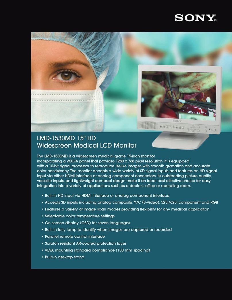 Sony LMD-1530MD User manual