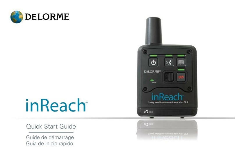 DeLorme inReach quick start guide