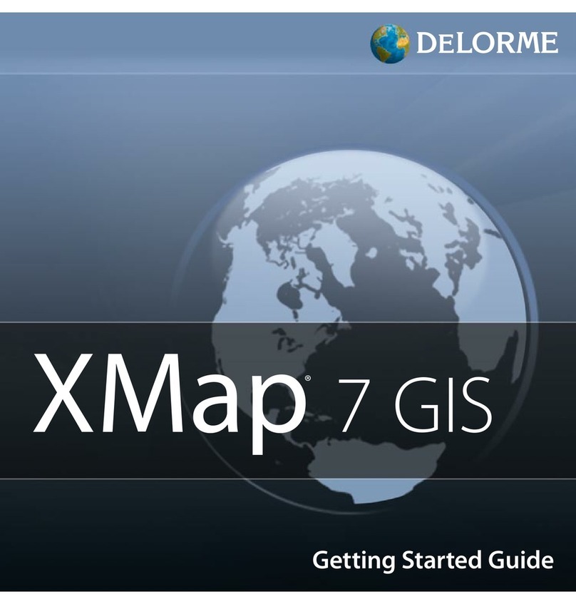 DeLorme XMap 7 GIS Getting started guide